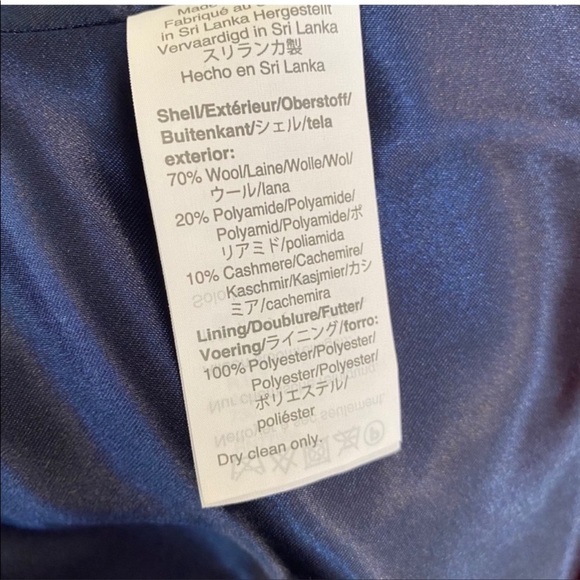 NWT J Crew Blazer Coat Italian Wool Cashmere Blend size Small - Picture 11 of 15